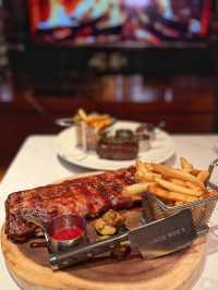 【灣仔情調美式扒房🍖$388套餐嘆超長Ribs】  