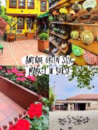 📍Antique Green Silk Market in Bursa