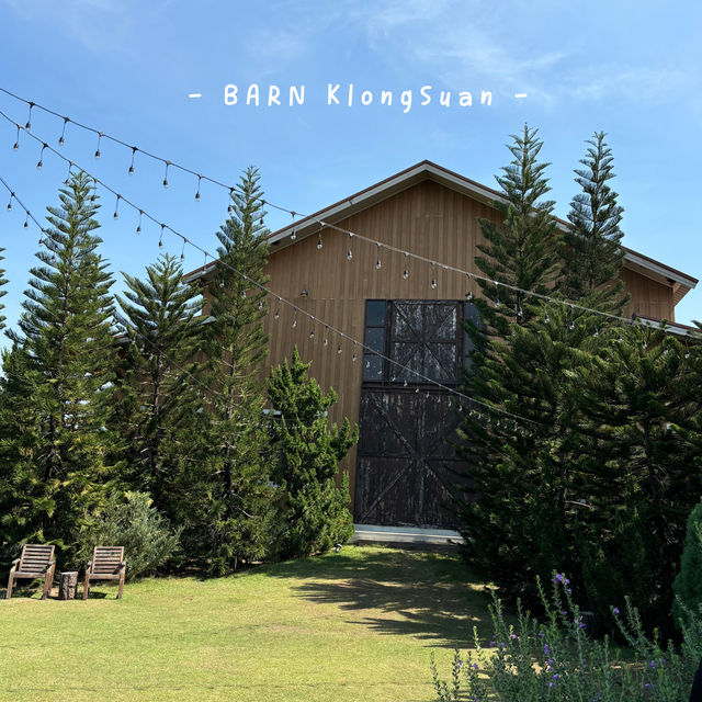BARN KlongSuan คาเฟ่ไทยฟีลเหมือนไปต่างประเทศ🇨🇦