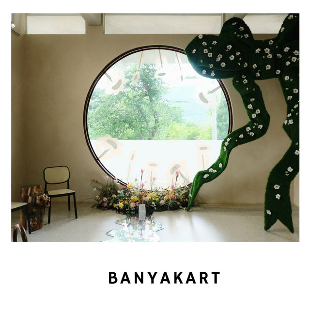 🌿 Banyakart Cafe คาเฟ่สีขาวท่ามกลางธรรมชาติ
