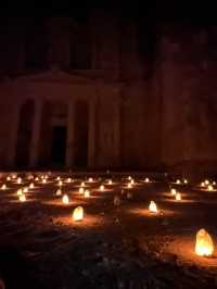 🌙 Petra by Night – A Magical Experience in the Rose-Red City