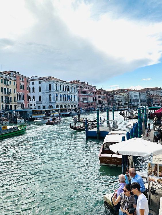 Canal Grande - Venice in Italy 