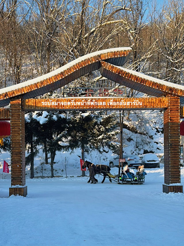 แนะนำที่พัก Snow Vally Haitao Inn ที่ Snow Valley 