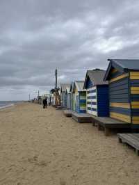 墨爾本打卡必訪|Brighton Bathing Boxes 彩色海邊小屋