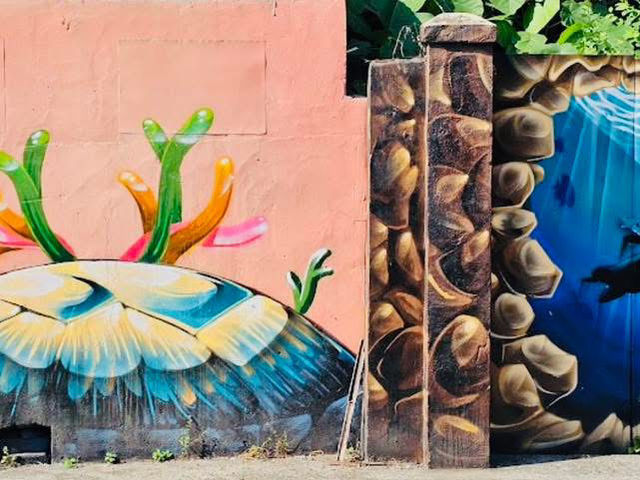 石龜溪貓熊彩繪村