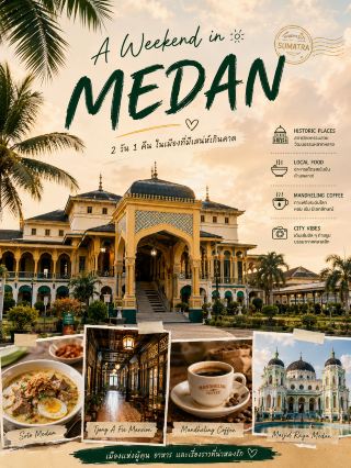 A Weekend in Medan: 48 Hours in a City Full of Culture, Delicious Food, and the Gateway to Nature.