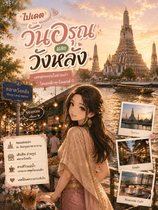 💕 One Day Date | วัดอรุณ × วังหลัง