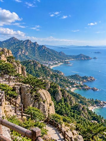 Review of Mount Laoshan, Qingdao, China.