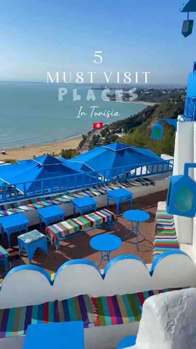 🇹🇳 5 Must-Visit Places in Tunisia: Where History Meets the Mediterranean