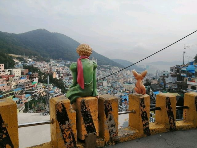 Colorful Gamcheon village in Busan 🎨