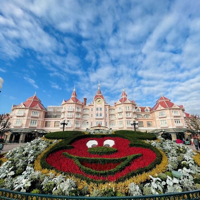 Disneyland Paris  during Christmas