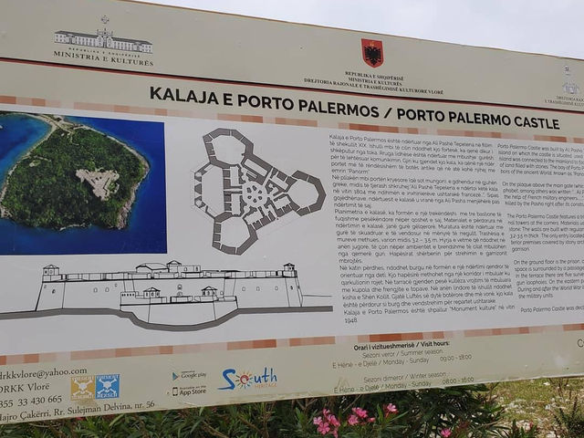 The Castle of Porto Palermo 🇦🇱