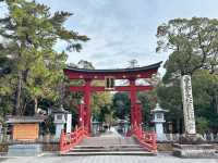 A shrine that is also famous as a power spot