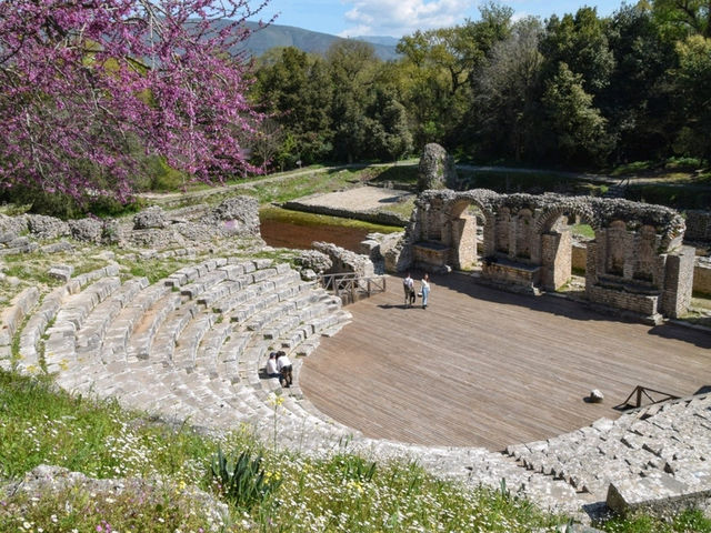 The ancient theatre of Butrint