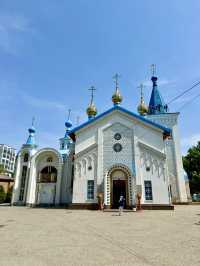 Spring Visit to Bishkek’s Beautiful Russian Church