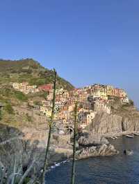 🌊 Manarola – The Colorful Jewel of Cinque Terre! 🇮🇹✨