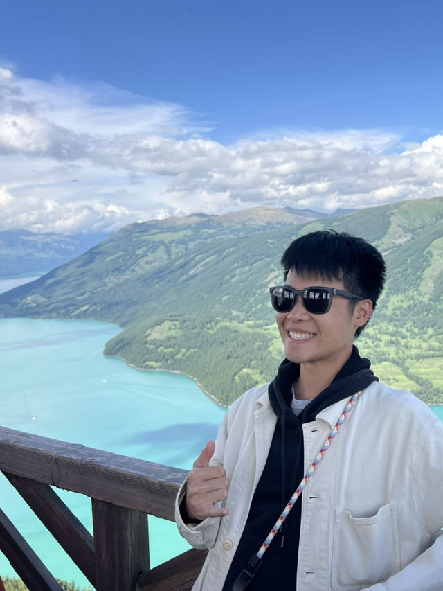 一步一景，千階之上｜新疆喀納斯觀魚台