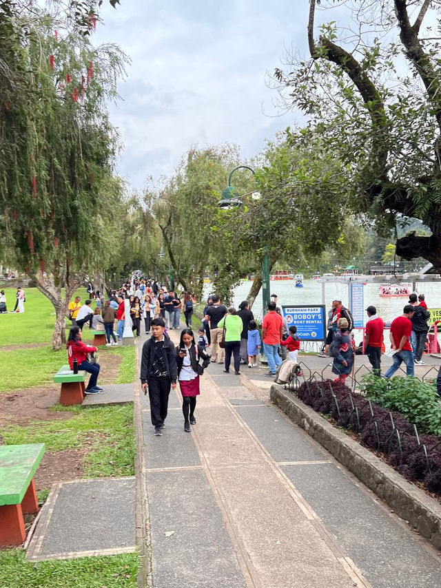 🌲✨ Breathe Easy at Burnham Park — The Heartbeat of Baguio 🚣‍♀️🌼  