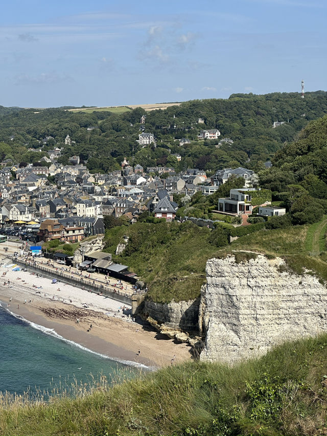 Stunning coast of Normandy 