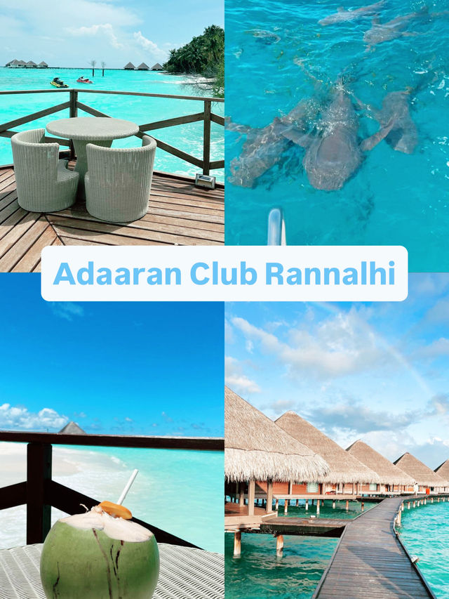 Let Me Take You To Heaven On Earth: Adaaran Club Rannalhi 🌊✨