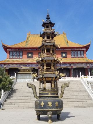 Harbin Outskirts Trip - Yima Mountain Little Lingyin Temple, Must-Save! ✨