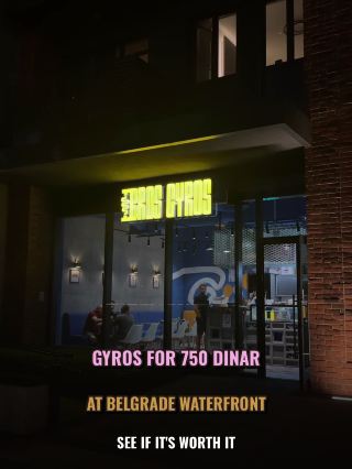 BROS GYROS: The Ultimate Chicken Gyros Spot in Belgrade 🤤🍗