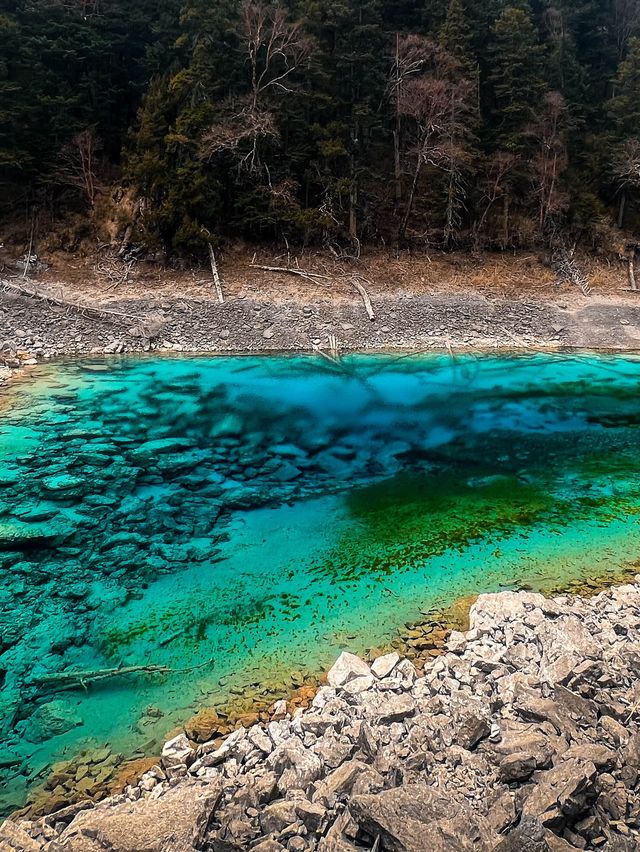 The bluest waters in the world are in China!