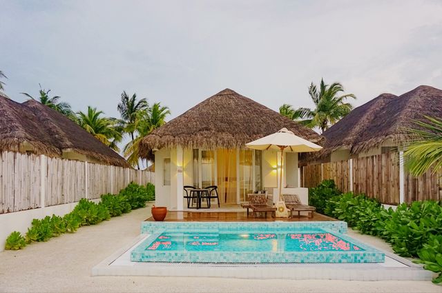 Holiday paradise Maldives.