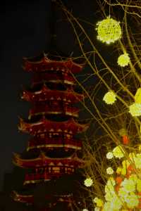 華燈初上，龍華寺的夜景殺瘋了