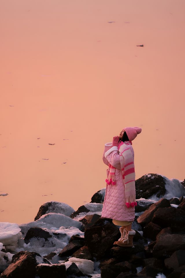 一夜之間！！青島變成了北極！！