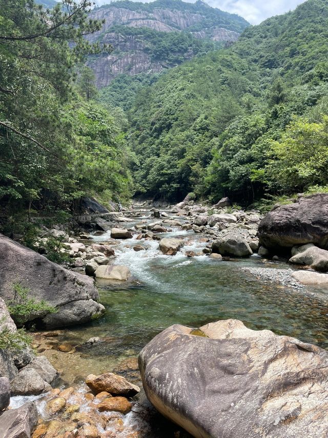 安徽宣城鄣山大峡谷小眾輕徒步好去處