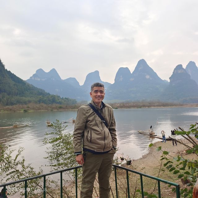 陽朔興坪是個能淨化人情緒的地方