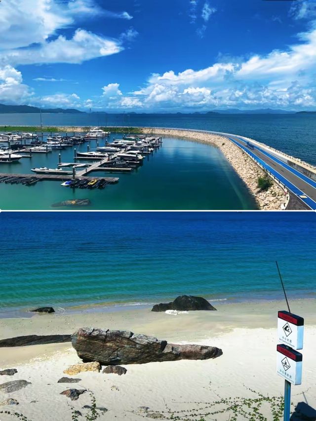 深圳玻璃海！打卡（美人魚）拍攝地鹿嘴山莊