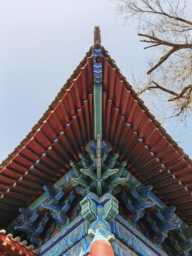時恩寺大殿和察哈爾民主政府舊址