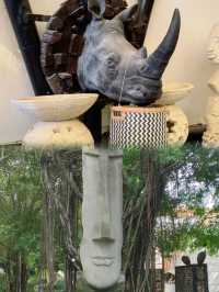 廣州南沙原生態竹子打造的水鳥世界生態園