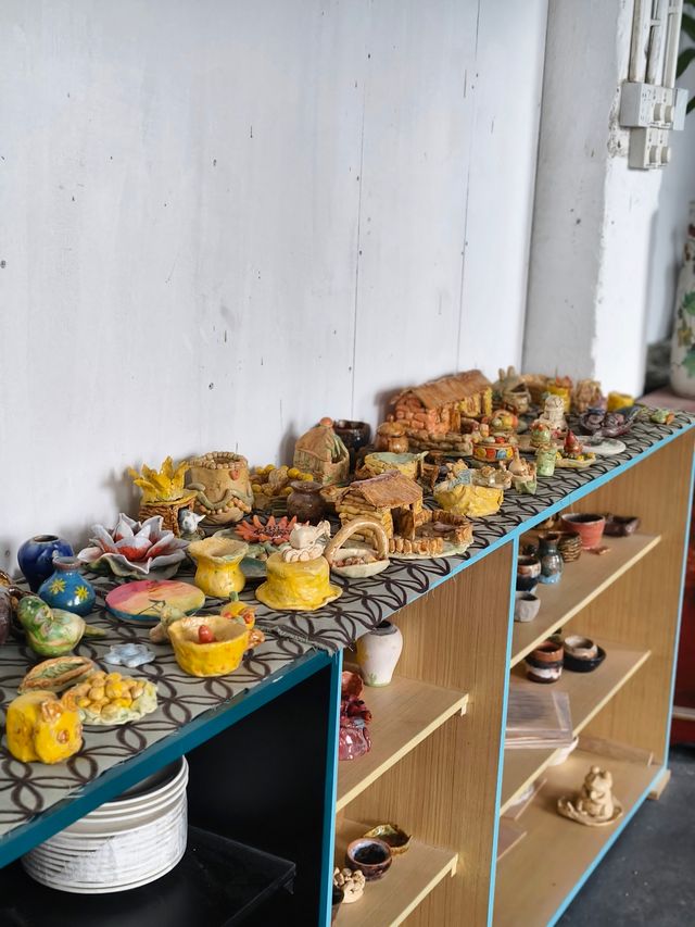 中山非遺文化免費荷花欣賞陶瓷手作溯源親子行
