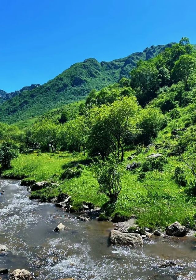 蘭州周邊遊人間仙境天然氧吧