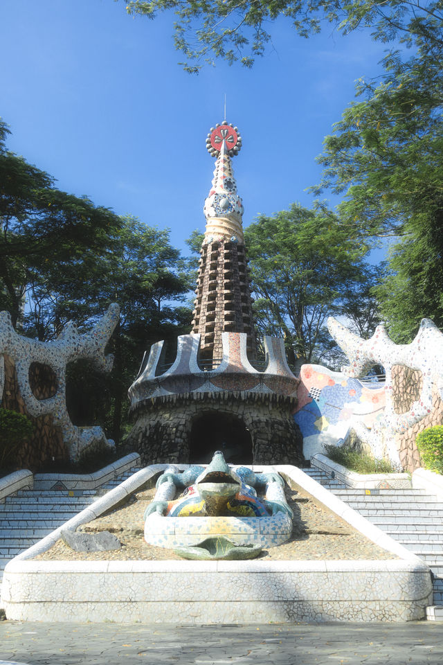 在深圳｜屬於小公園獨有的異域浪漫風情～。