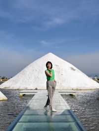 今天天氣晴笑容可鹹可甜。