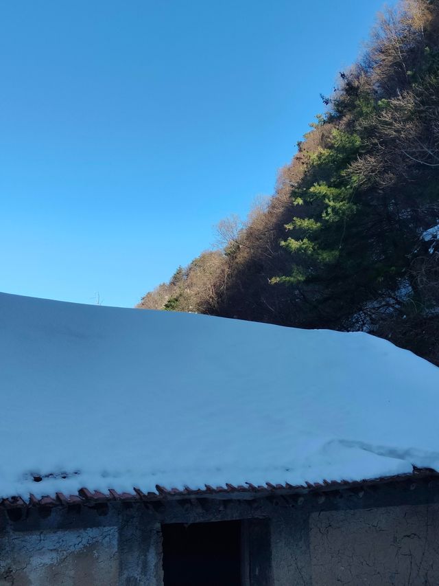 藍田雲台山|藏在秦嶺冬日裡的冰雪秘境。