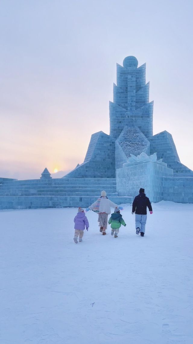 以為冰雪大世界已經夠美了，直到去了