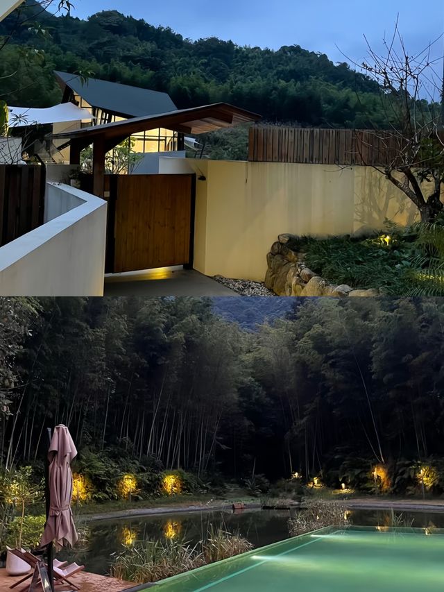 一房一私湯誤入從化山野秘境竹林私湯民宿