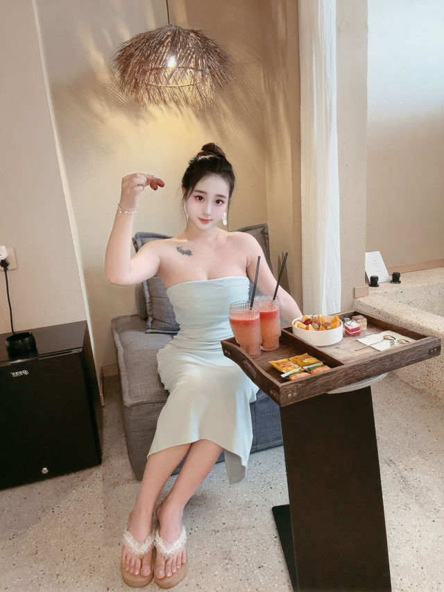入住鄰居的小院子，彷彿置身於世外桃源