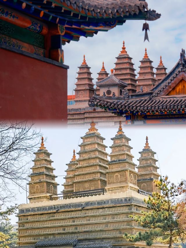 呼和浩特五塔寺博物館︱觸摸歷史的藝術瑰寶