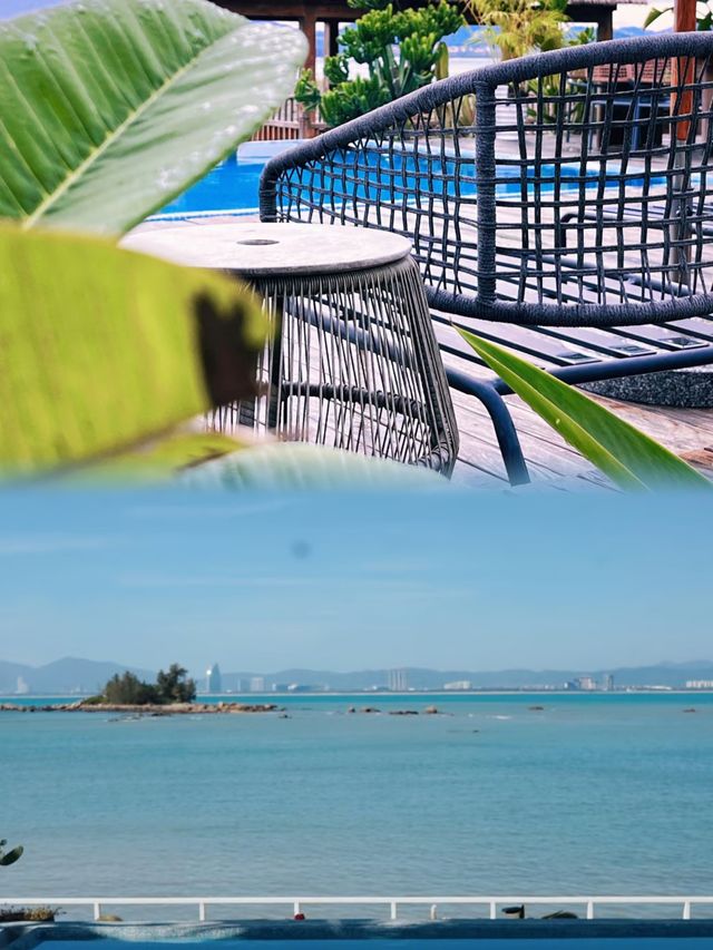 在海南終於住上了面朝大海的船屋