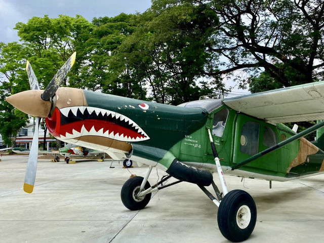 蒼穹之翼：泰皇空軍博物館的時光漫遊