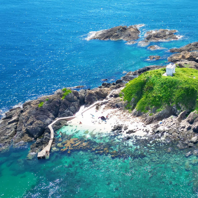 🏝️【香港「馬爾代夫」黃茅洲｜癡住玻璃海嘅荒島詩意之旅】