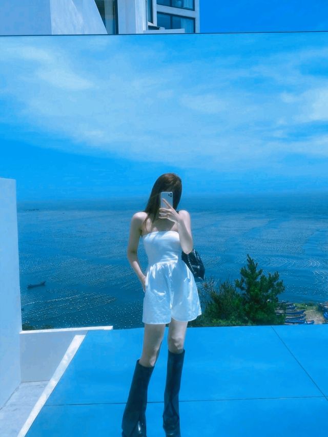 碧海藍天下打卡舟山