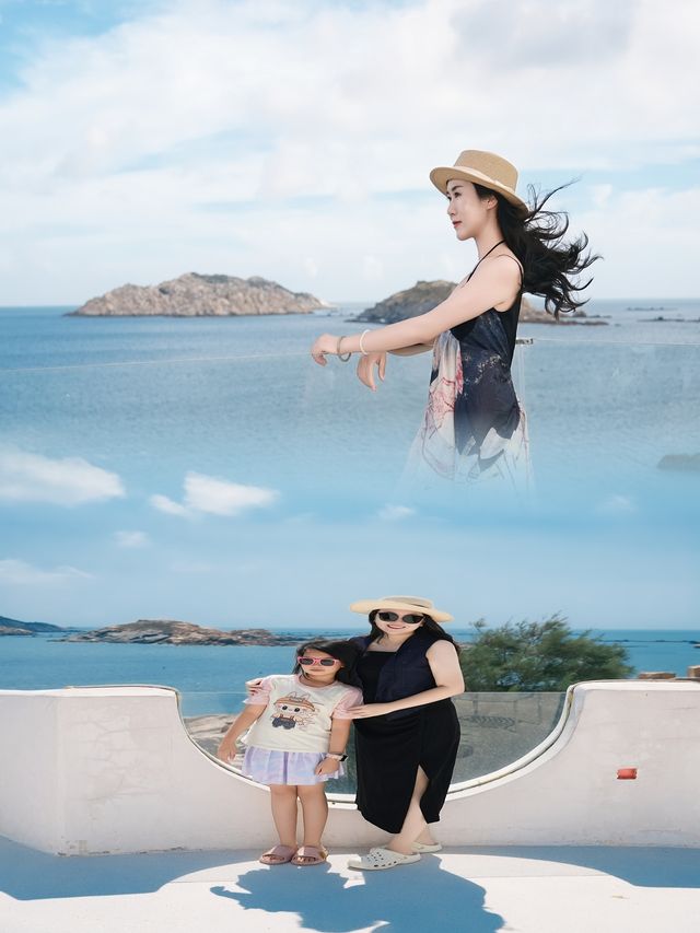 這家民宿的海景落地窗，隨手一拍就是大片！