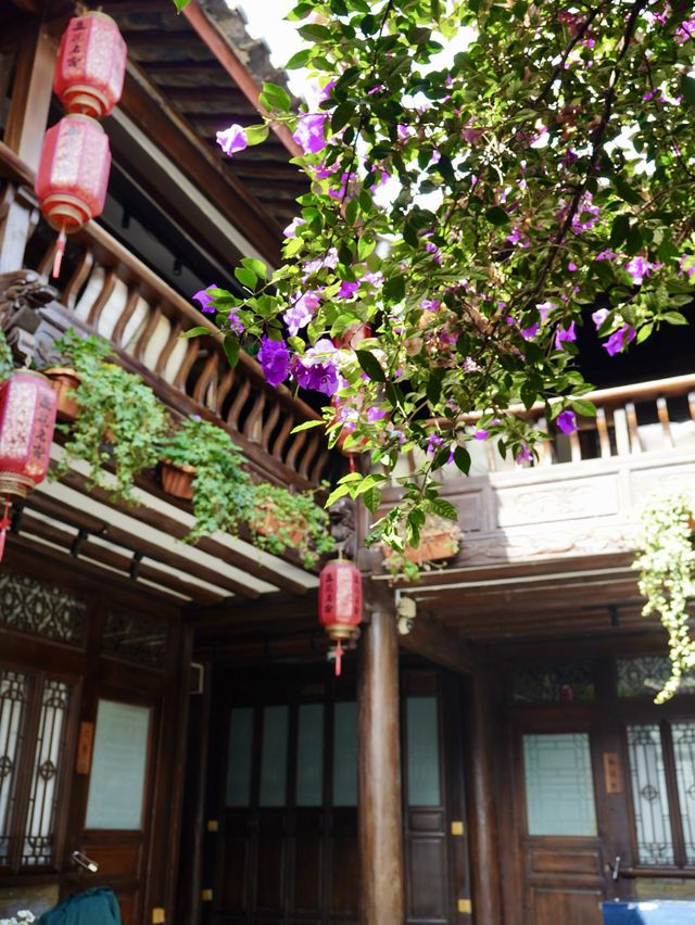 麗江古城的納西風情四合院|豆花名宿 麗江古城的納西風情四合院|豆花名宿